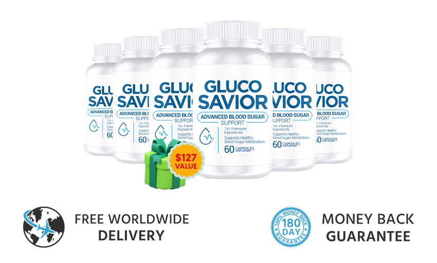 6 Bottles of Gluco Savior